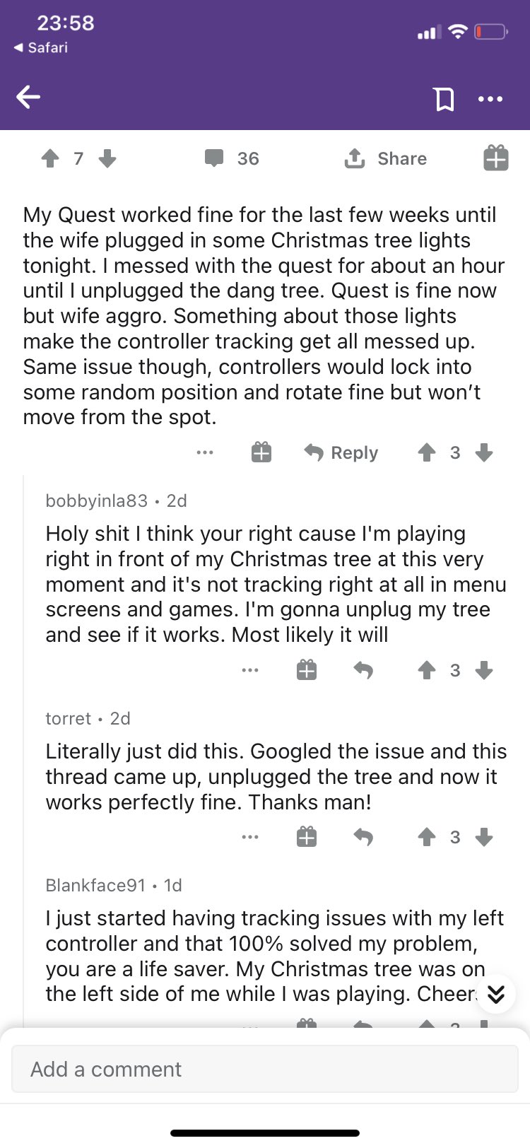 oculus quest controller tracking issues