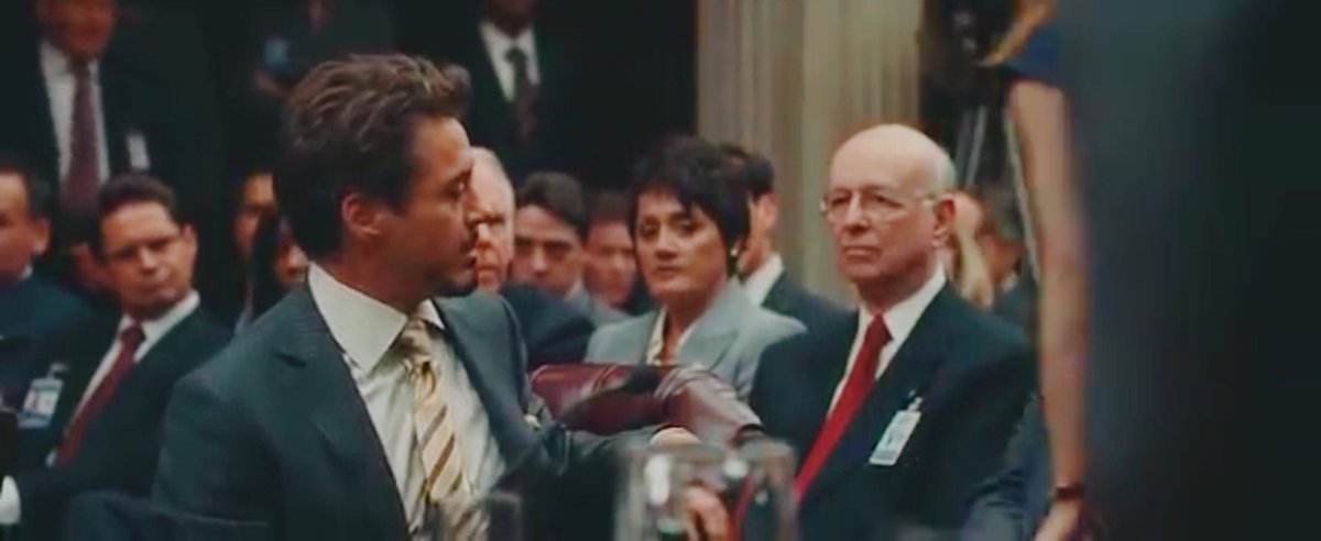 *while justin hammer talks*“agent coulson’s here. i’ll get his take on this.”*tony grabs pepper’s hand*“ben’s chili bowl. hotdogs for the ride home.”“chili on the dog or on the side?”“it doesn’t matter. get everything. tons of stuff.”“ok.”*tony checks out pepper’s ass*