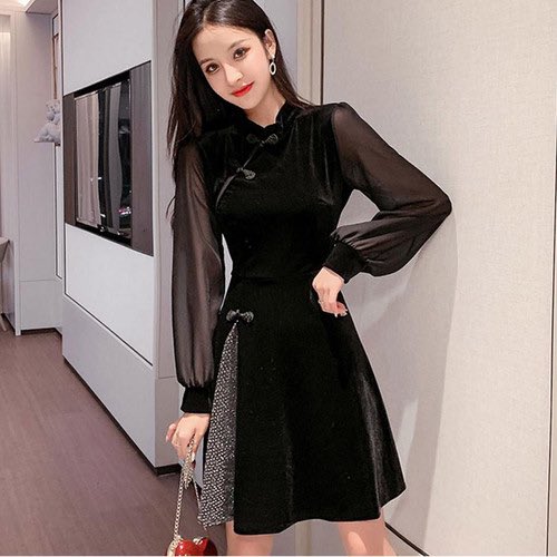 チャイナ風ワンピース