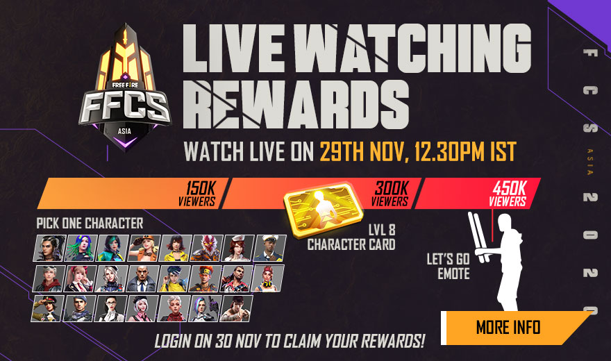 Free Fire India Official Survivors Tune In Tomorrow To Win Exciting Rewards How Watch The Ffcs Asia Grand Finals When On 29 November At 12 30 Pm Free Fire India Official Survivors Tune In Tomorrow To Win Exciting Rewards How Watch The Ffcs Asia Grand Finals When On 29 November At 12 30 Pm