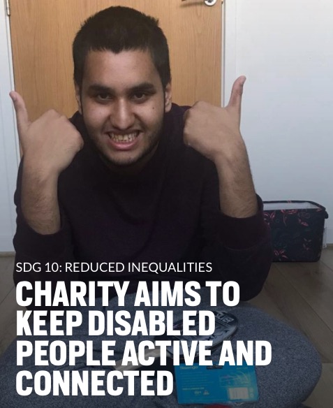 ConnectSportCIC's tweet photo. Disability Sports Coach (@DSC_13) aims to keep disabled people active and connected this winner https://t.co/XdsOPg2h98
#DSCAtHome
#ConnectSport https://t.co/X0ImDIUEZf