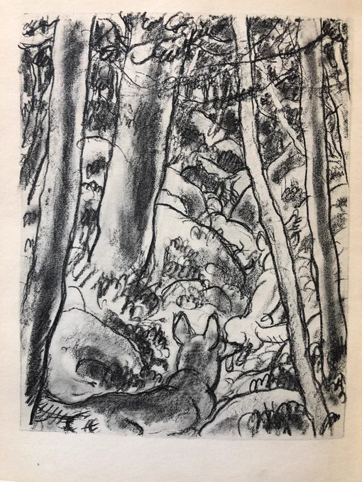 Gus Bofa, 1935, pour « Dingo » d'Octave Mirbeau 