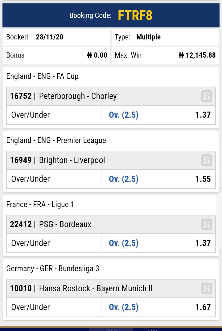 Betpriest's tweet photo. 4odds FTRF8

Greenluck ♻️ https://t.co/ktc2F5OJSO