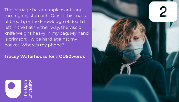 OpenUniversity's tweet photo. ๐ฅSECOND PLACE goes to... ๐ฅ
Tracey Waterhouse! Congratulations Tracey! ๐
Our judges loved your #ou50words entry from day 7. Get ready to find out the overall competition WINNER tomorrow... https://t.co/DEdsYQgN5t
