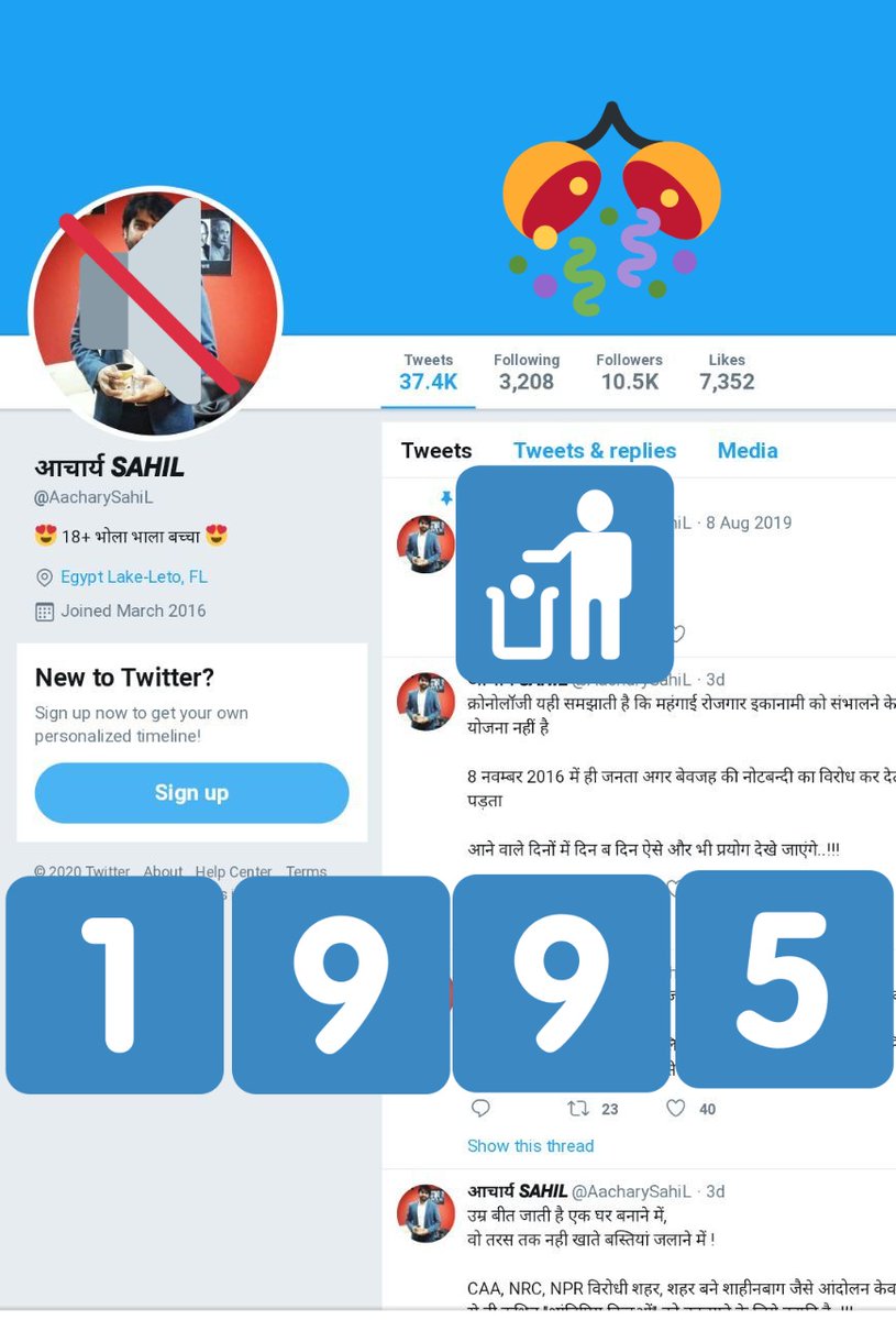 ETF_RW's tweet photo. Update No: 🔥1️⃣9️⃣9️⃣5️⃣🔥 ✍
@AacharySahiL ac suspended for twitter rules violation. 
Team: 🐐
Category: Aasmani Logic
Type: Tyre Shop
🇮🇳👀😁👀🇮🇳
Thanks @TwitterSupport https://t.co/gsoqZVaoR2