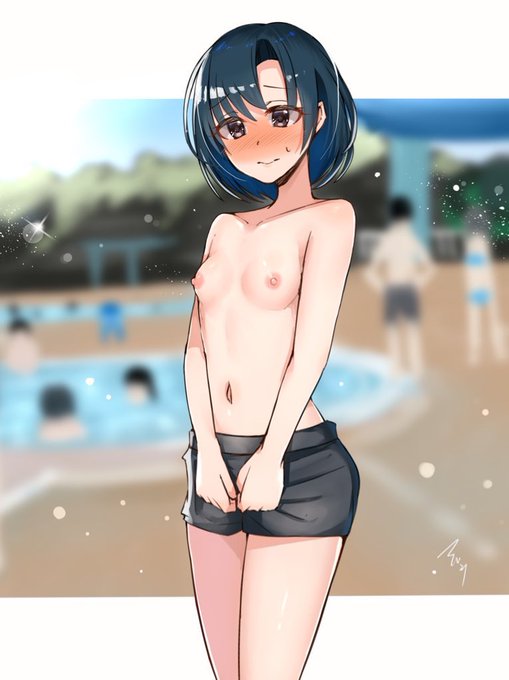 #今月描いた絵を晒そう
男水着チャレンジ まとめ 