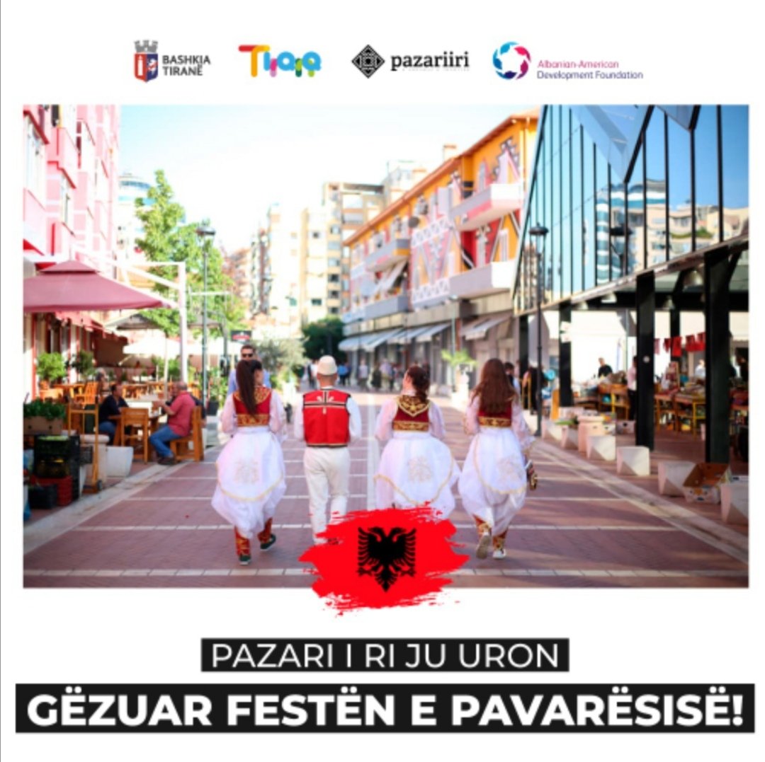 Gëzuar Festën e Pavarësisë🇦🇱

28-29 Nëntor

#pazariiri #tidtirana #tourimimprovementdistrict #28_29nentori