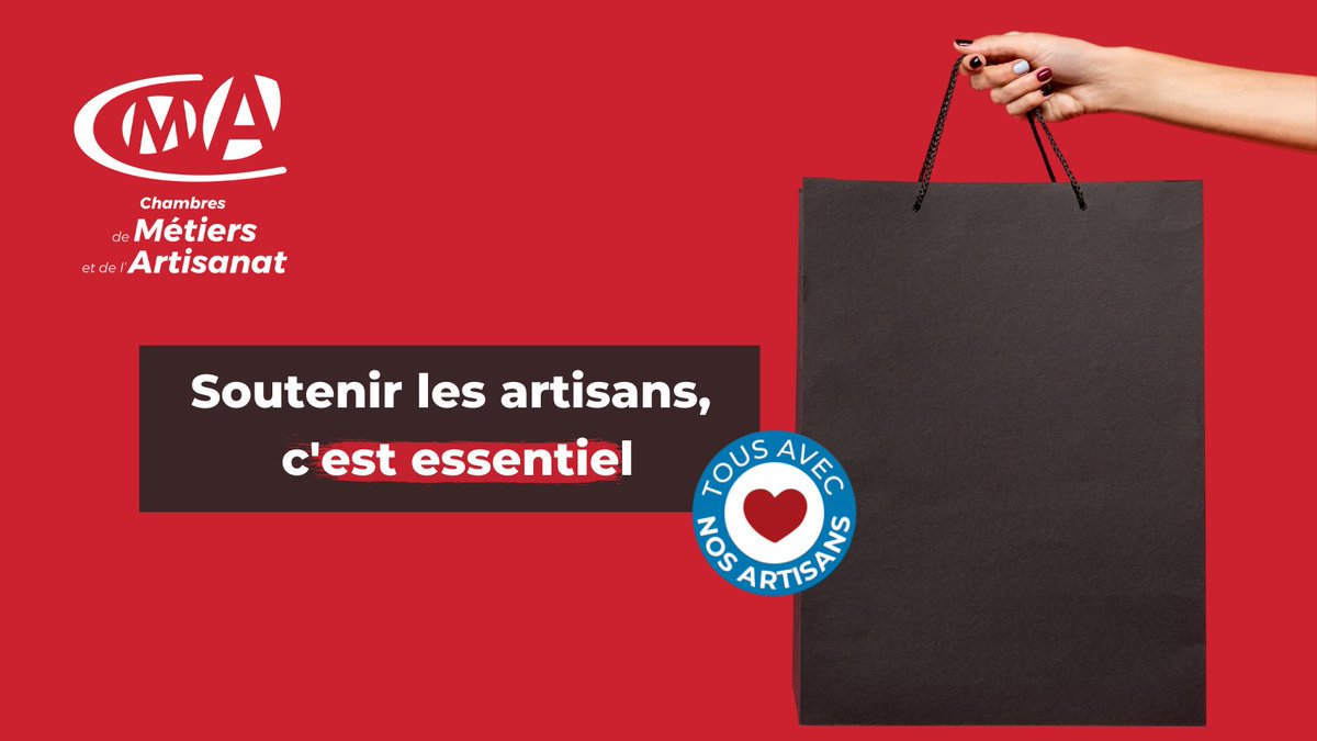 ➡️Soutenir les artisans, c’est essentiel ! Un effort collectif est primordial pour sauver ces entreprises de proximité et ces milliers d’emplois : achetons français 🇫🇷, soutenons l’artisanat ! Encouragez-les, pensez à eux pour vos achats 🛍️