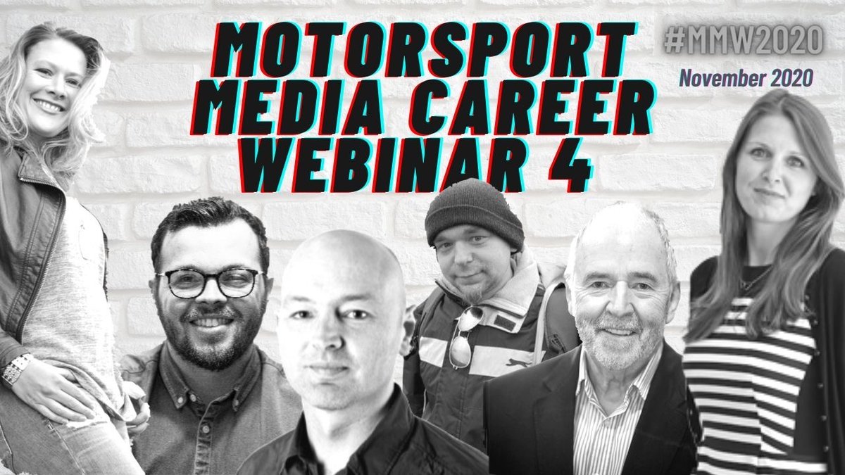 JennieGow's tweet photo. Some of the best #Motorsport Journlists share their tips and tales in our latet #MMW2020 webinar with @becclancy, @Craig_Woollard, @SMitchellF1, @MauriceHamilton & @andrewbensonf1 #F1
Watch now...
https://t.co/xQ6JSx0N89 https://t.co/x3Bpxia4kd