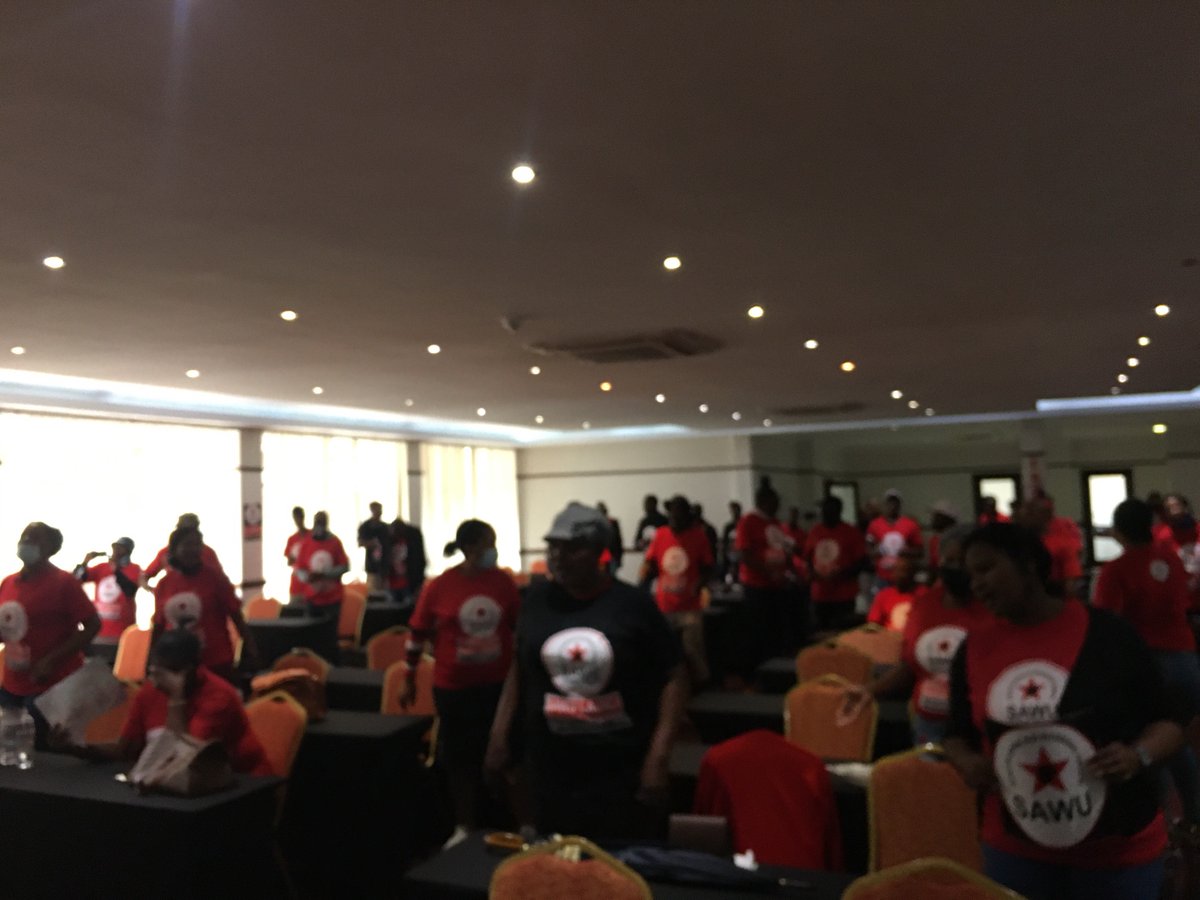 OFFICIALSAWU's tweet photo. The waiting is over.. DOWN WITH OLD FASHIONED UNIONS ✊🏿✊🏿 https://t.co/vuujGF8U5F