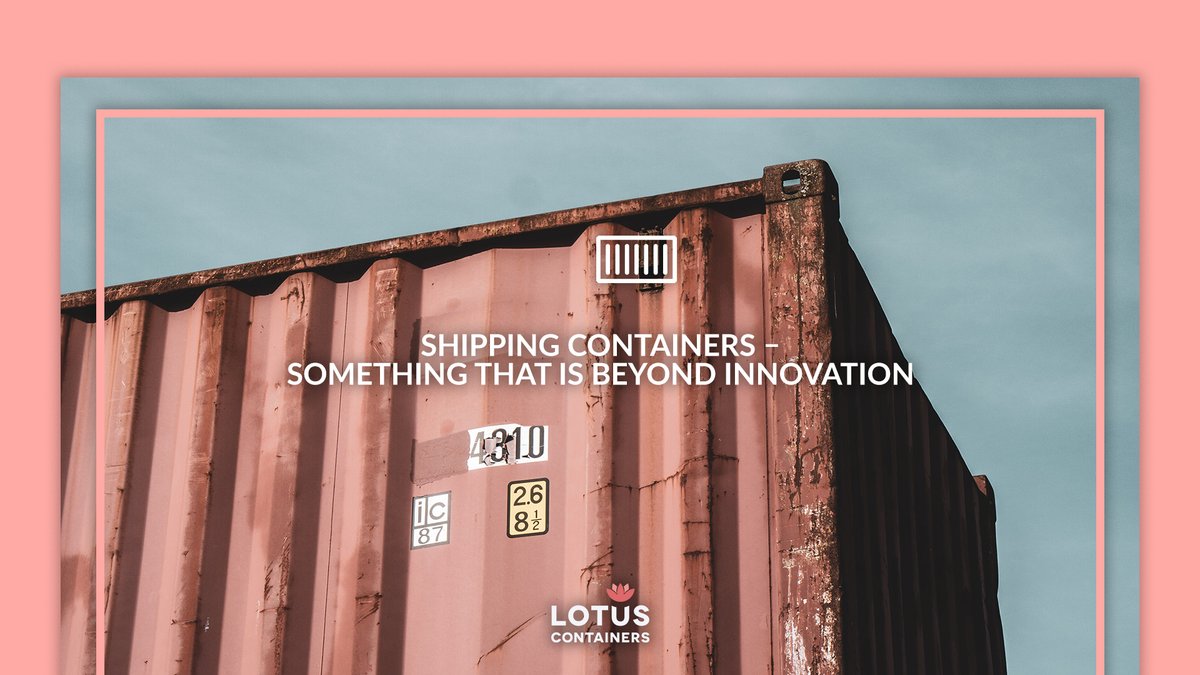 LOTUSContainers's tweet photo. #Shipping #containers have traveled beyond imagination. A few decades back, it was restricted to only shipping & #storage. But it has now started to show up for a plethora of #creative & innovative options.
https://t.co/tMqixLlwQY
#containerhouse #Highcube #supplychain #logistics https://t.co/MkfCwgxUIl