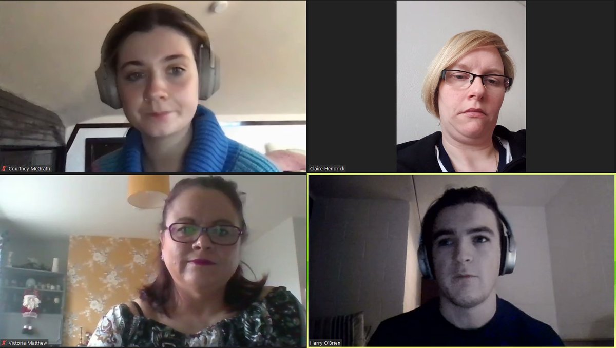aheadireland's tweet photo. We are delighted to have such a fantastic Student Panel, chaired by AHEAD Board Member Courtney McGrath, talk about their experiences in Higher and Further Education. Victoria Matthew states: 'the supports are available it's just knowing how to get them'. #BetterOptions2020 https://t.co/oE3vqKzi6p