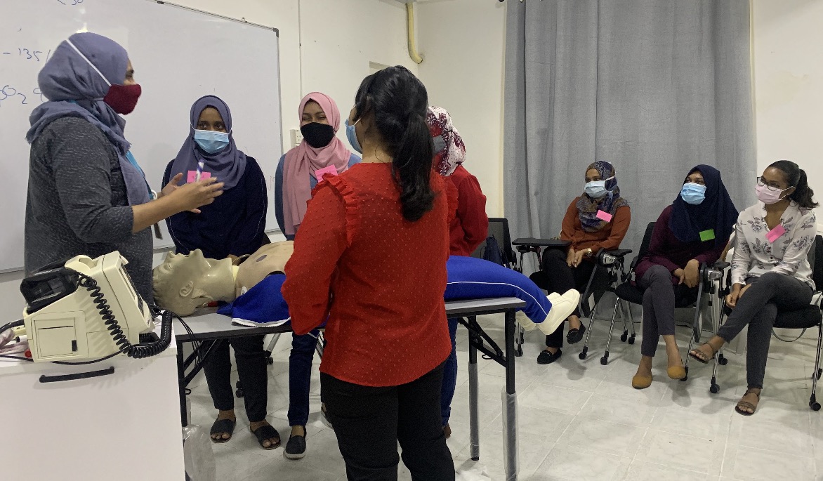 codeBLUE_mv's tweet photo. We are the only Advanced Cardiovascular Life Support (#ACLS) trainers based in the #Maldives with a track record of successfully certifying/re-certifying more than 200 #Doctors and #Nurses since 2013. https://t.co/9LPBU6721w