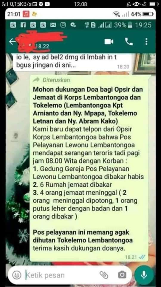 jayapuraupdate's tweet photo. Berita ini belum Viral Ya?? 
Kejadian di Sulawesi Tengah.. https://t.co/uGR5WGL9uZ