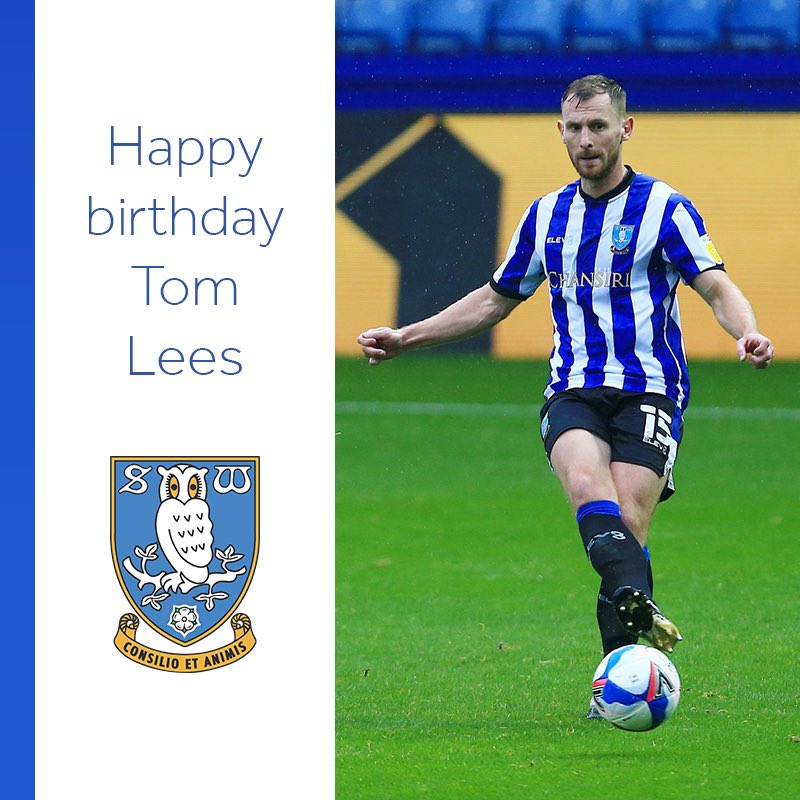  Wishing Tom Lees a happy birthday on this matchday!    