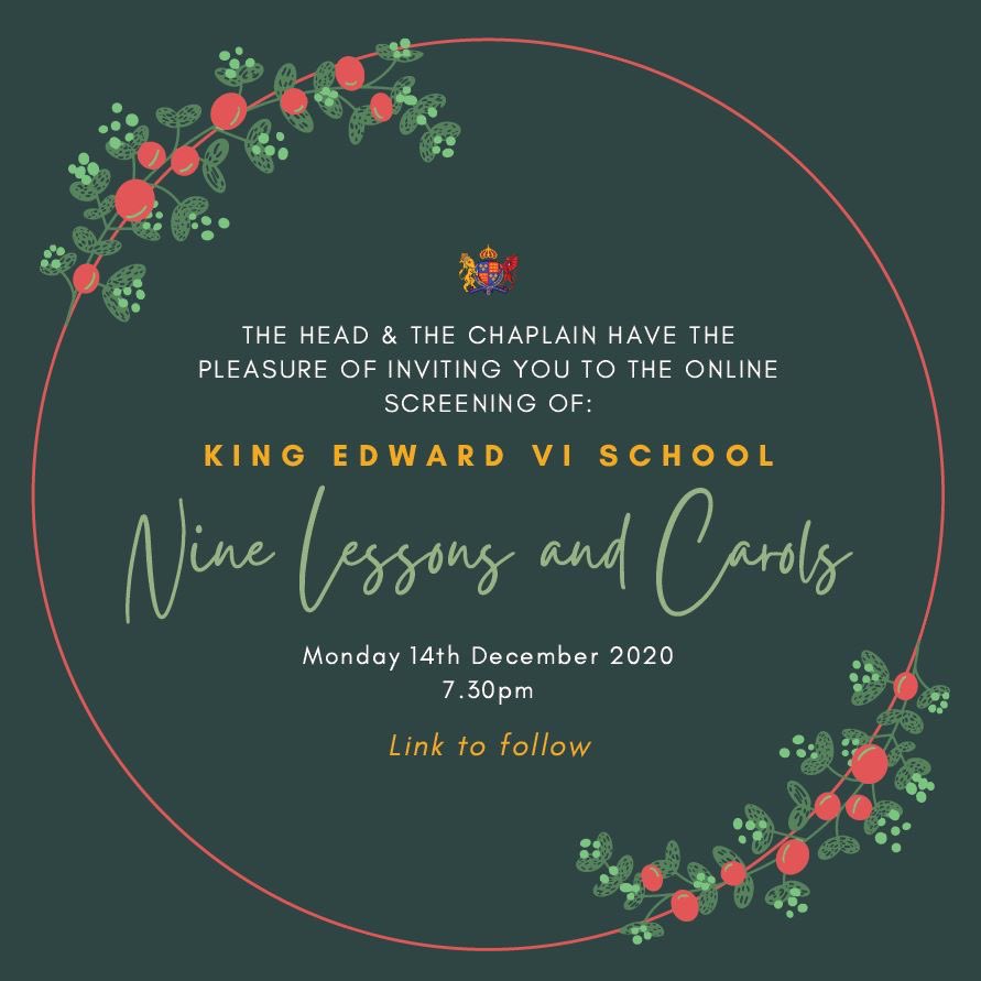 The KES Carol Service is something students, staff and our wider community look forward to every year. 

This year our Carol Service will be a little different, but every bit as magical. We hope you can join us. 

#KES #CarolService #Christmas #KESChristmas