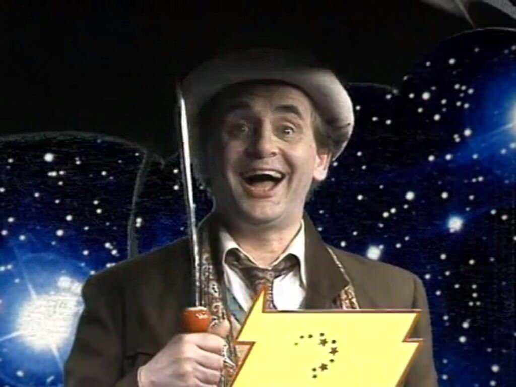 Disc 1 - 1990-94 “The McCoy (& Pertwee) Years”Search Out Space (1990)•The education special featuring Sylvester McCoy, Sophie Aldred, Stephen Johnson and John LeesonCrank Up Your Granny special (1993)•A special edition of the show hosted by Jon Pertwee as the Doctor.