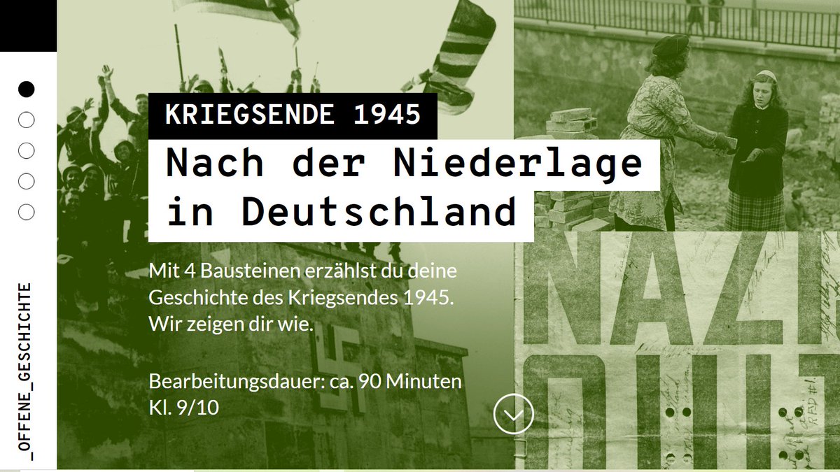 Wie erkennen Lernende, dass es auch anders hätte kommen können, dass die Zukunft auch für die Zeitgenoss. offen war?  
Eine neue Lernplattform für den #Geschichtsunterricht ist im Aufbau. Der Countdown läuft. Mit fünf Modulen gehen wir an den Start (Mittwoch, 2.12.20). 2-1-0