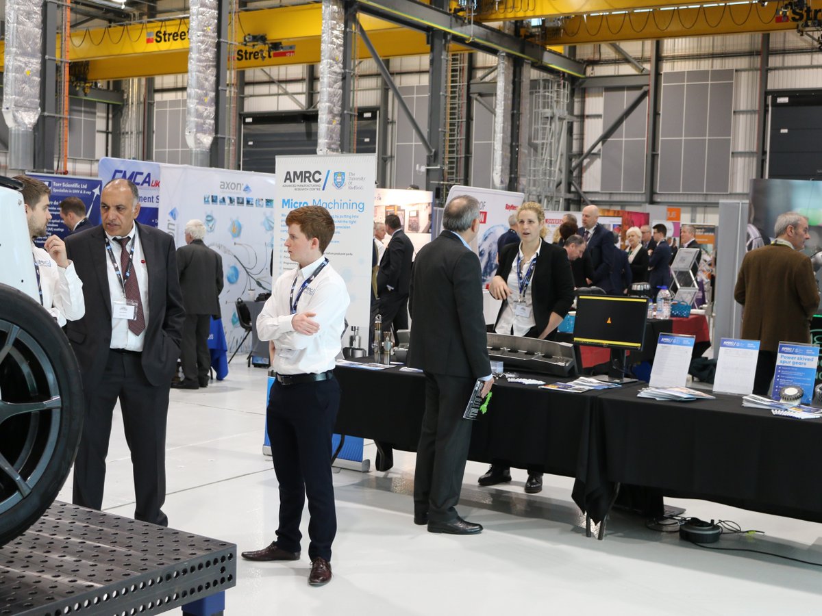 TheAMRC's tweet photo. Business Minister @nadhimzahawi visits as #AMRCCymru hosts the @TheAGPUK #AeroWalesExpo with @AirbusintheUK
Read More: https://t.co/lQf8gbu2a1
#AMRCCymru1year #makesthingsbetter https://t.co/zru2gkn4vF
