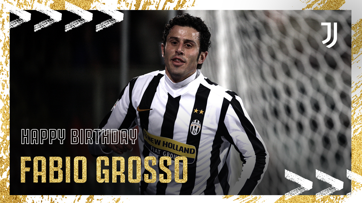 Happy birthday to World Cup winner, Fabio Grosso!      
