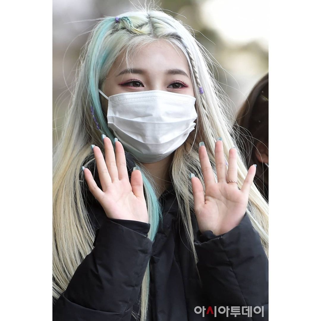 wooahbr's tweet photo. 📸 — Minseo a caminho do Music Core hoje.

#wooah @wooah_nv https://t.co/nur2NuODZG