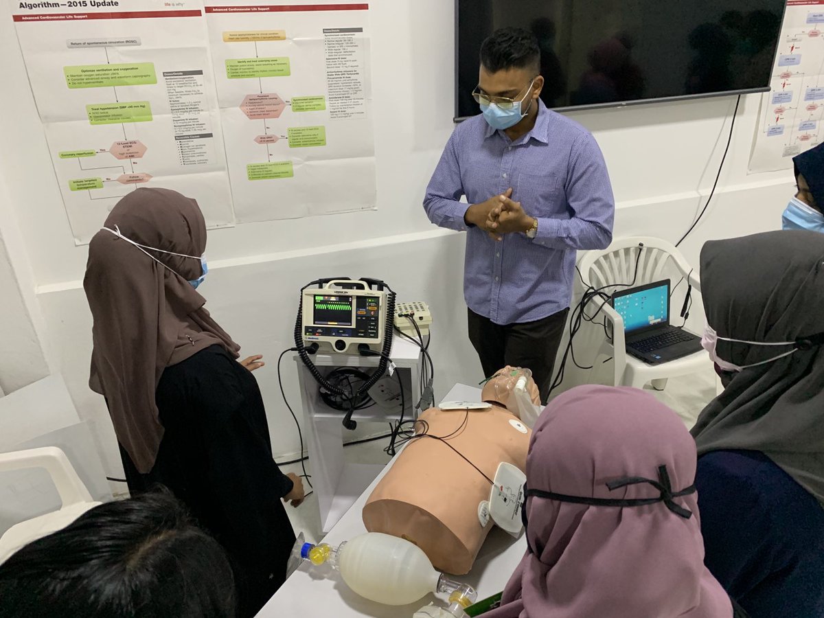 codeBLUE_mv's tweet photo. With our #ACLS classes, providers enhance their skills in treating adult victims of cardiac arrest or other #cardiopulmonary emergencies while earning their ACLS Provider Certification #aclsprovidercertification #aha2020 #Maldives https://t.co/xNjBlf8bFr