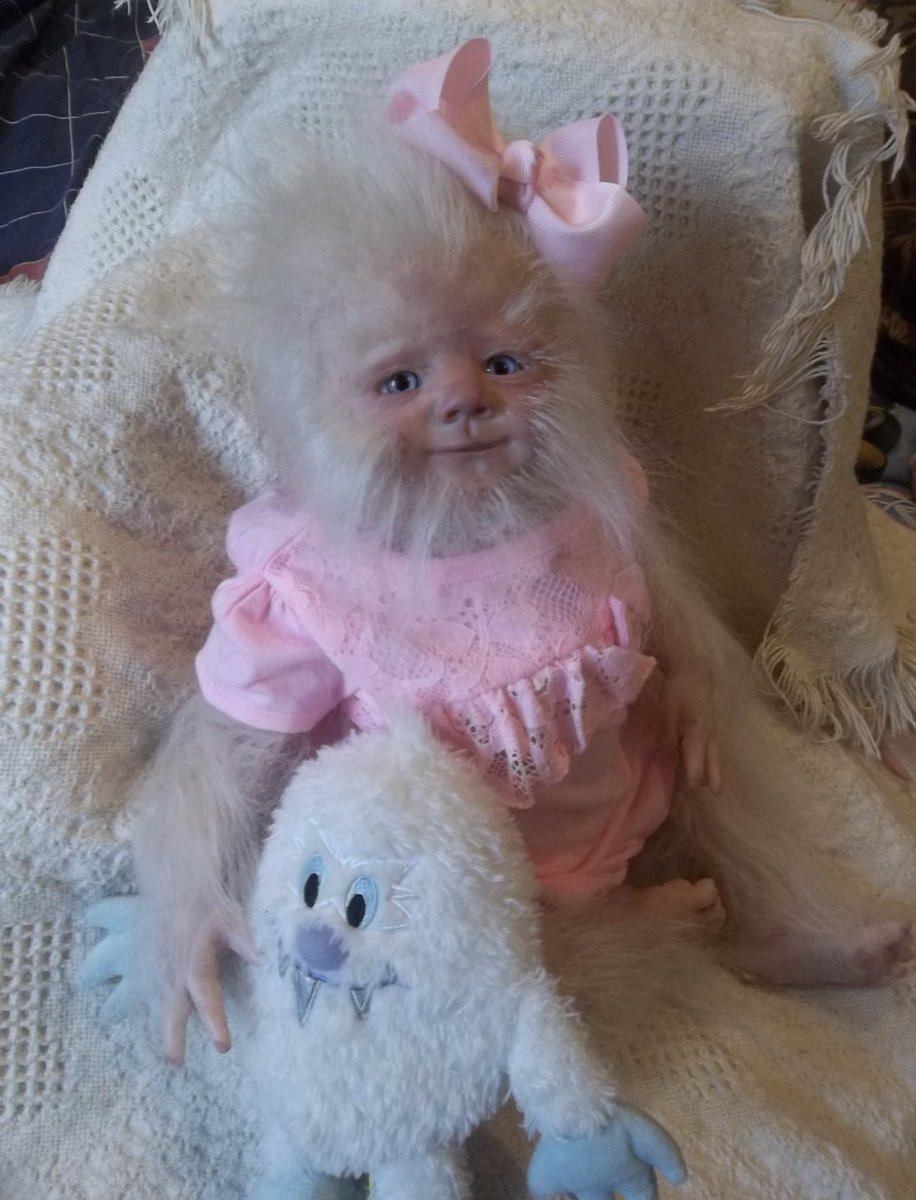 anjelloca houston on X: Don't know how I got into the realistic baby Yeti  part of , but here I am.  / X