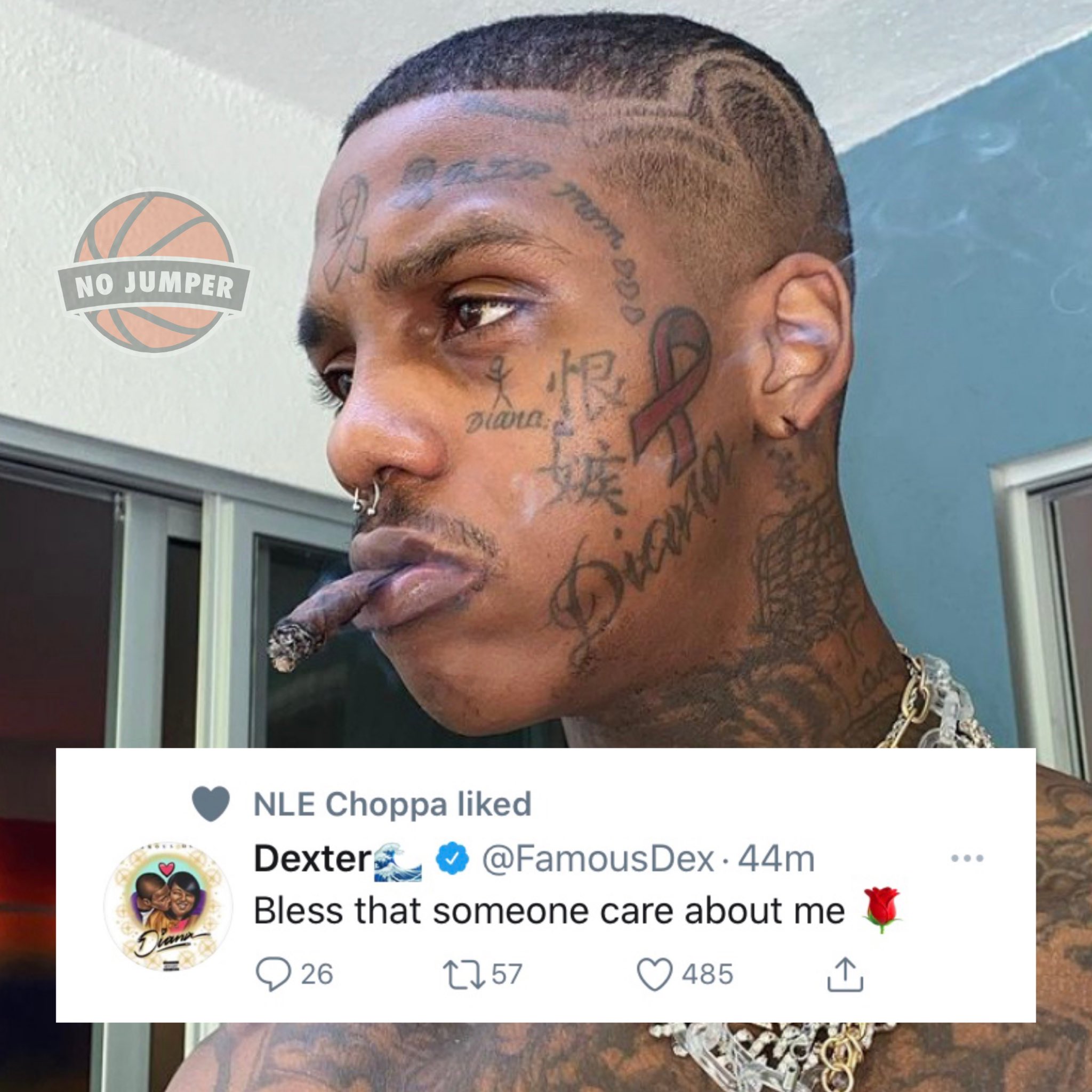 Famous Dex Looking Completely Drugged Out | Lipstick Alley