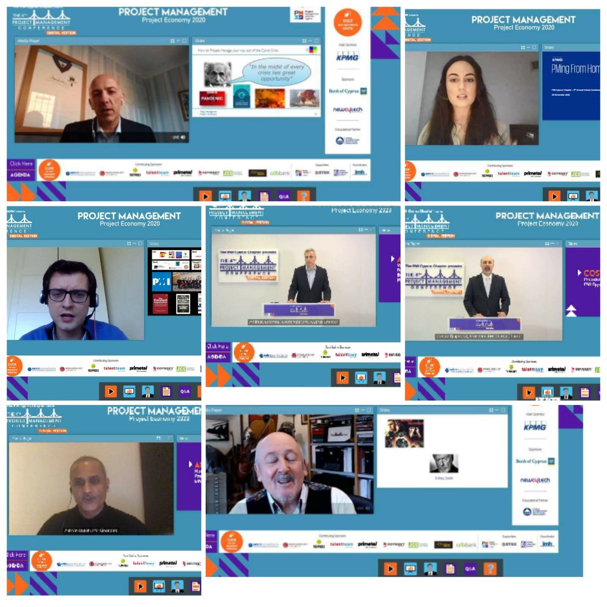 We would like to express our warmest thanks to all of our distinctive speakers since they have provided true to the 4th Cyprus Project Management Conference.