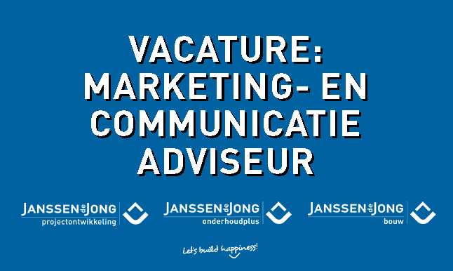 VACATURE: 𝙈𝙖𝙧𝙠𝙚𝙩𝙞𝙣𝙜- 𝙚𝙣 𝘾𝙤𝙢𝙢𝙪𝙣𝙞𝙘𝙖𝙩𝙞𝙚 𝘼𝙙𝙫𝙞𝙨𝙚𝙪𝙧 

Ben jij die energieke hands-on marketing- en communicatieprofessional die warmloopt voor de hele scope van het vak? 👉 bit.ly/2J6WlkM

#LetsBuildHappiness
#Vacature
#SonEnBreugel