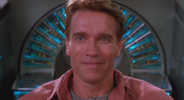 楠野一郎 プロペラ犬 トータル リコール 毎回見るたびに序盤に主人公がリコール社で夢体験するときのシュワの嬉しそうな顔で笑ってしまう 頭の中バカなこと考えてるんだろうなー というとても良い顔