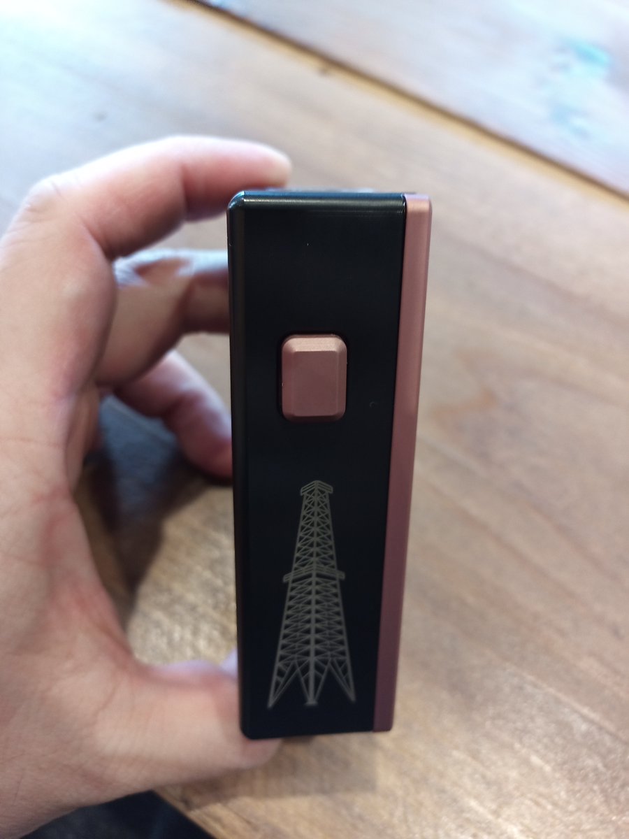 atnopjd's tweet image. RigのメカスコVLG八王子@Promist_VLG にて発見！
すべり込みでKUBIRE SS VLG Anniv. Limited Edition
もお迎え。今日は良いものに導かれた。
実はまだ狙っているものがある(笑
#vlg八王子 #rigmod #vamp #gram #gramdriptips