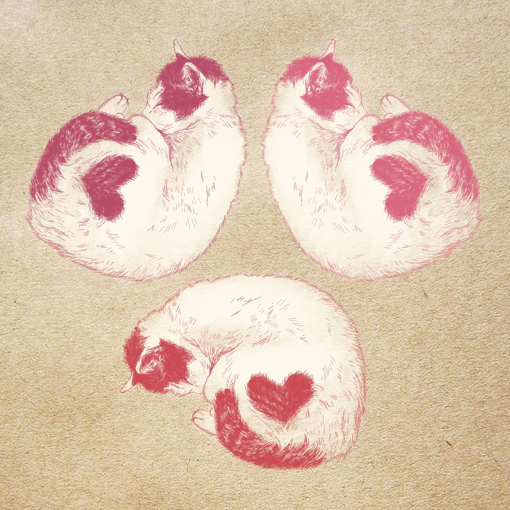 猫イラストレーター 365cat Art 11月28日 猫カレンダー 365catart 寒い 風邪に気をつけて 1日1絵 猫似顔絵 猫の似顔絵 猫の絵 猫イラスト 猫のイラスト 猫好きさんと繋がりたい 猫イラストレーター おしゃれ猫イラスト 猫 のかわいいイラスト