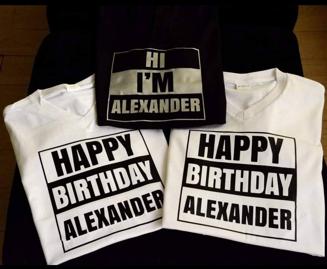 thinkinkug's tweet photo. #saturdayspecial 
Don't hesitate contacting us to order for your custom Tees for your BIG DAY. Call or WhatsApp 0751 370668.
#thinkinktees #birthdaytees https://t.co/wRhXq547wZ