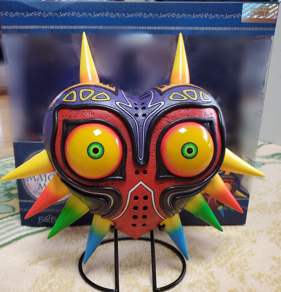 豆魚雷より、FIRST 4 FIGURES製ムジュラの仮面レプリカ(通常版)が遂に