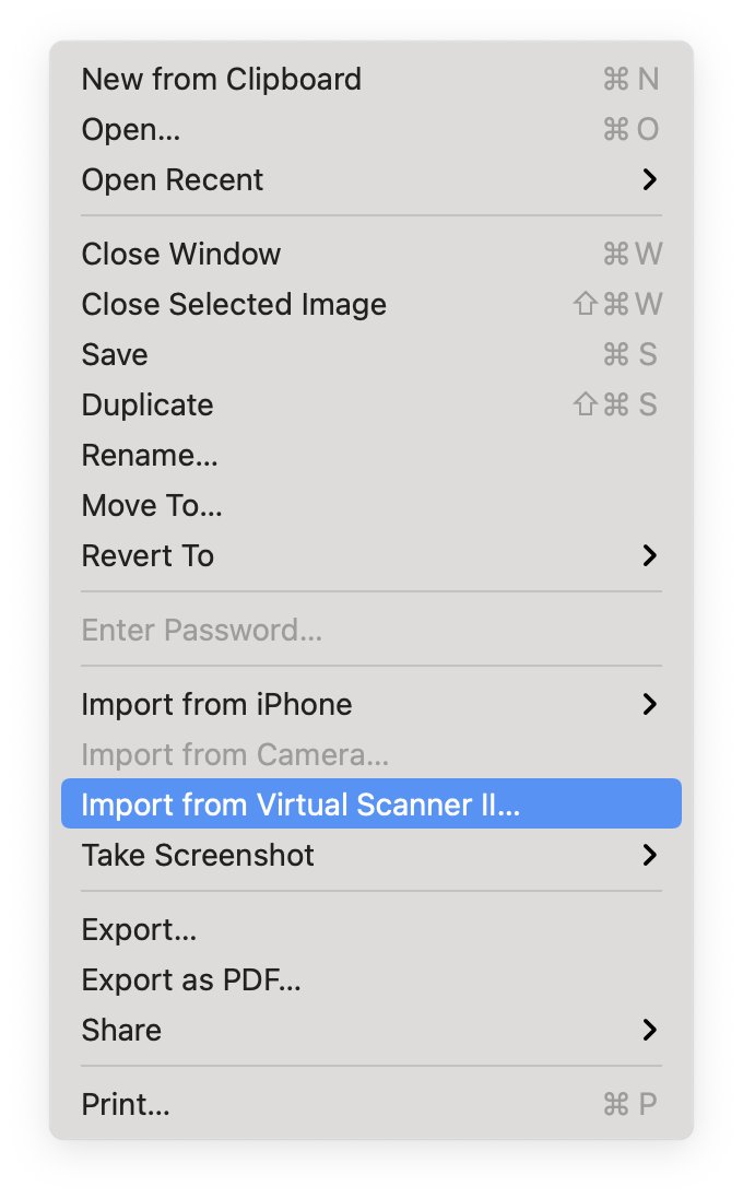 schwa23's tweet photo. Here's a mystery: why do I have an Image Capture device called Virtual Scanner II on my Mac? It shows a preview of a painted sign that for some reason closely resembles a photo by @thomashawk on 'clustershot'? But not exactly -- the scanned version looks more weathered. https://t.co/jPb5kx3NyS