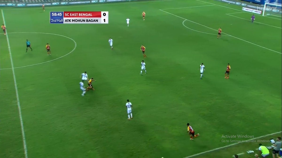 59’ – Perhaps our best chance of the second half. Following a brilliant piece of skill by Pilkington, Balwant had good amount of space when he received the through pass from Loken. (contd.)