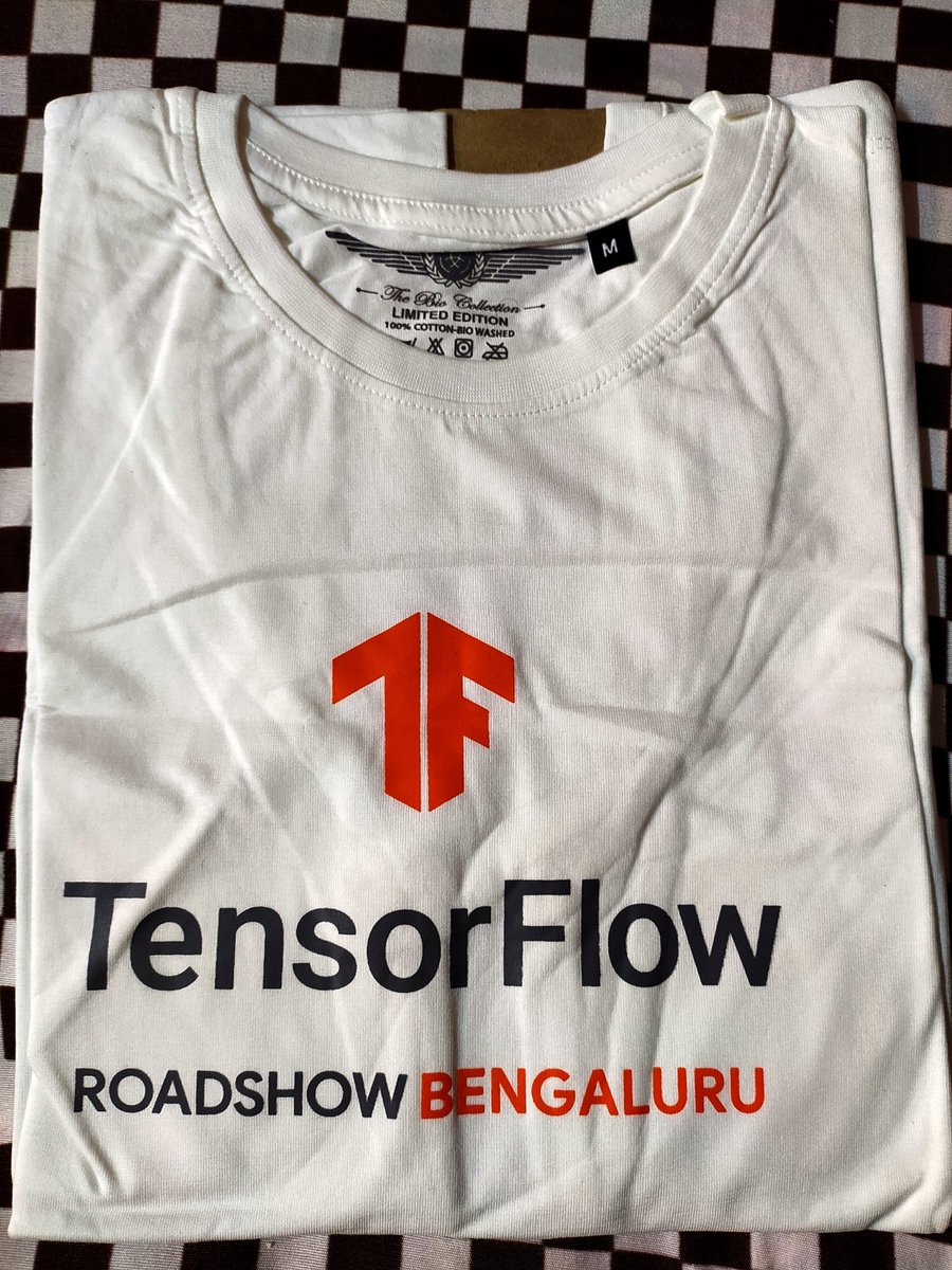 imanishbarnwal's tweet photo. Finally received my Swags for #10DaysofMLChallenge from @tfugmumbai ๐คฉ it was really great experience to participate in this #10DaysofMLChallenge thanks to @ialimustufa & @ishubhamsah ๐
#swag #ml #MachineLearning https://t.co/HVLJErLzMC