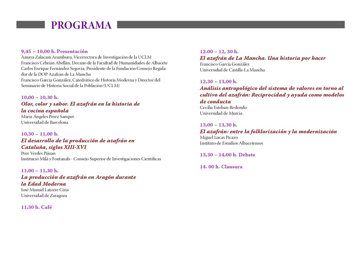 DOP Azafrán de La Mancha tweet media