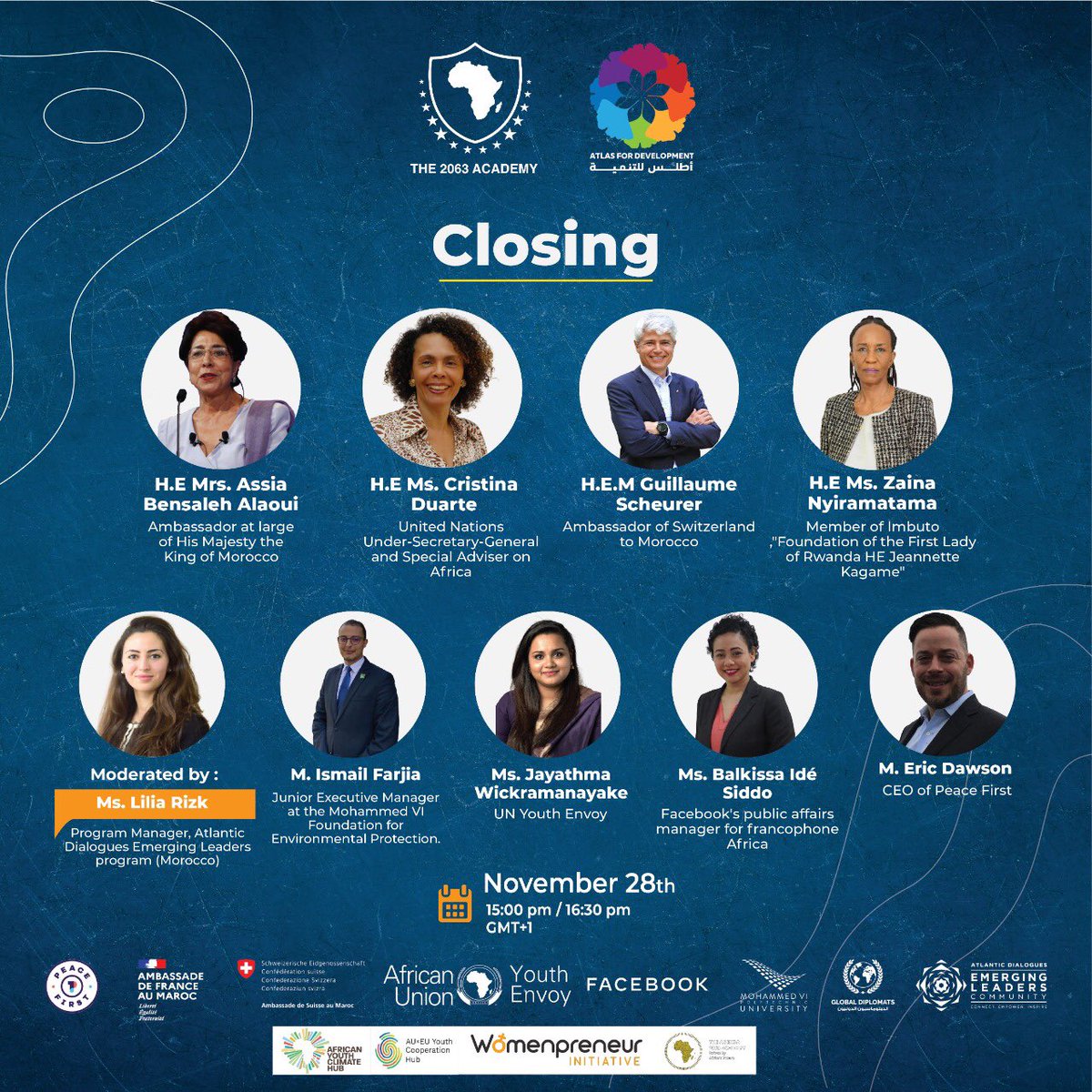 The2063Academy's tweet photo. After an amazing 5 days, 300 #youth across #Africa with more than 35 nationalities, have discussed, exchanged, networked, and built their capacities to better serve our continent and take actions ! Thing that our #Africa crave the most
registering here: https://t.co/cXbSUDo9GY https://t.co/PGmOJh3Rdj