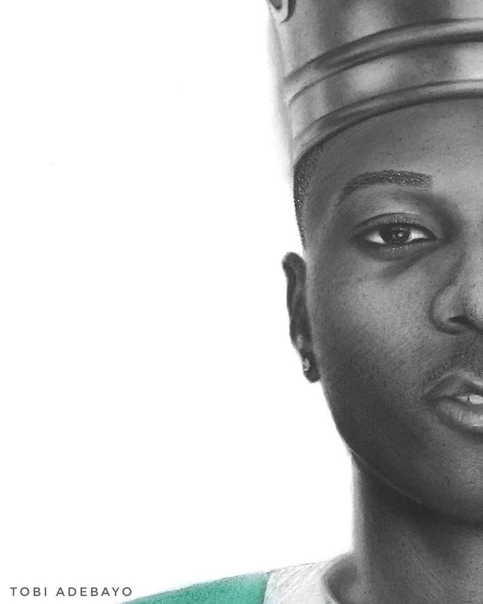 tobi_adebayo_'s tweet photo. Appreciating, celebrating &amp; embracing greatness through dots, lines and shades. Fusion that illuminates oneness🇳🇬🌏 Crown that exhibits nobility����&amp; music that breathes life🎶

Love &amp; Respect❤

Muse; @wizkidayo &amp; @davido
Medium; Graphite, charcoal &amp; pastel pencils on paper
THREAD https://t.co/cnNGepW18j