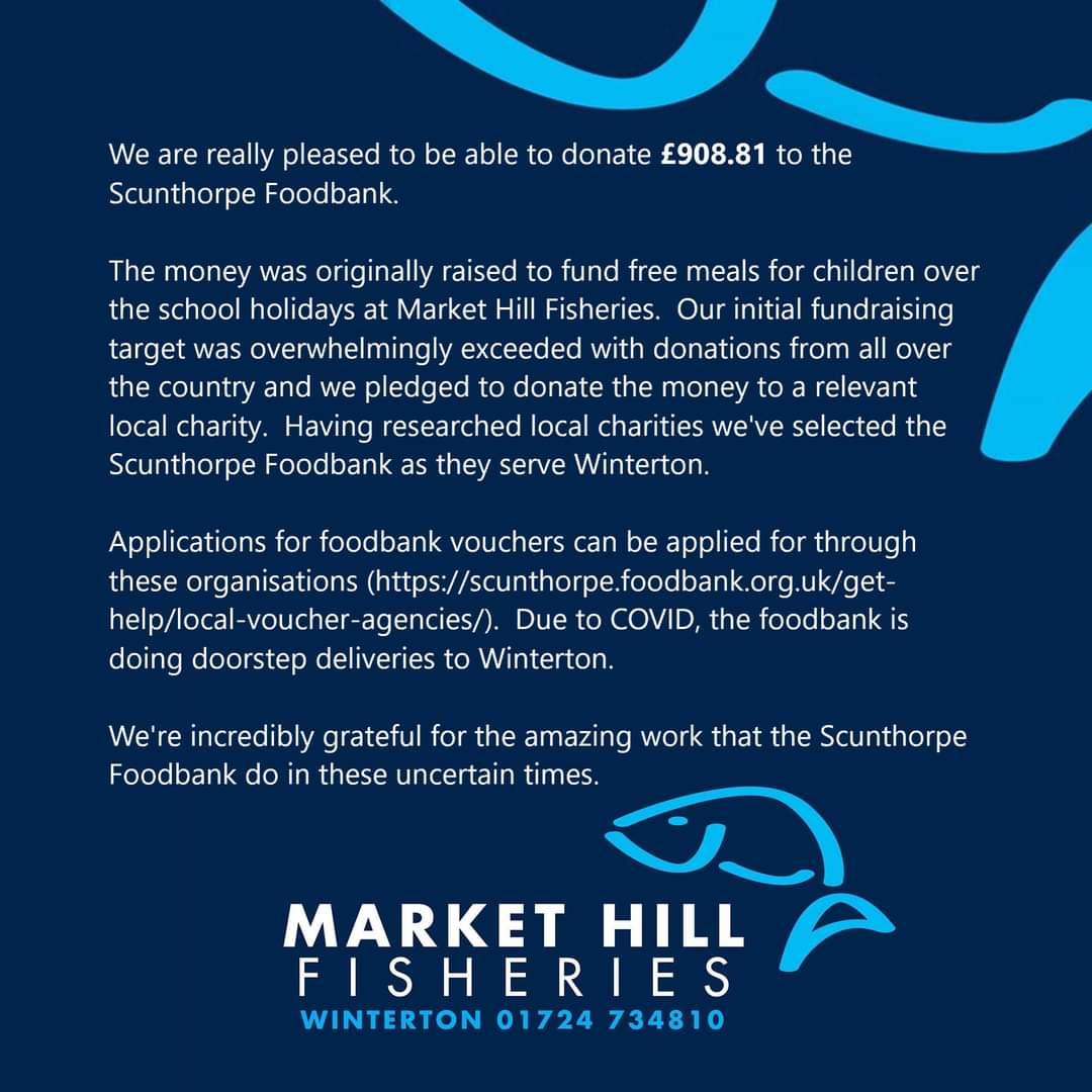 fishnchips4tea's tweet photo. Sorry for taking so long to update you all on the recent free school meals that we did over Autumn half term.

We would also like to thank Winterton and District Lions, Dowsons Farm (Winteringham), @wearebeard and all our customers for helping us do this. https://t.co/YvI8ckEPVM