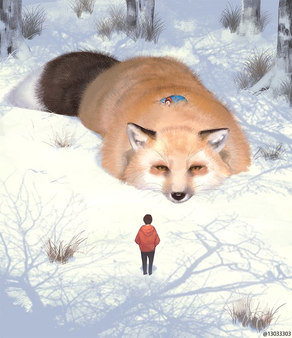 「nature oversized animal」 illustration images(Latest)