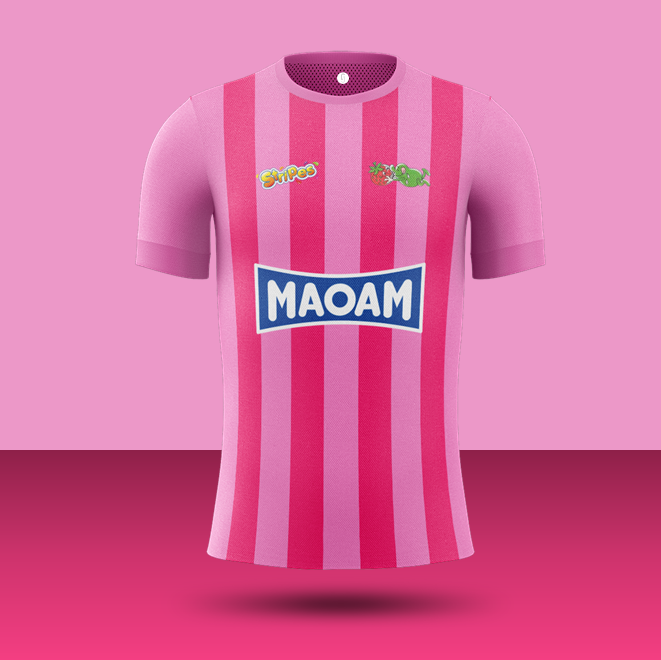 The  @OfficialMAOAM Collection:These beautiful tops look good to all without exception. The nod to Maoam Stripes evident across all 4 colours - which would you go for?