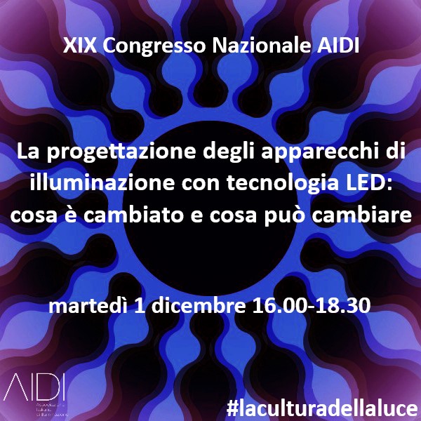 aidiluce's tweet photo. XIX CONGRESSO NAZIONALE AIDI “LA LUCE TRA CULTURA E INNOVAZIONE NELL’ERA DIGITALE” – 1 dicembre, 16.00-18.30 – La progettazione degli apparecchi di illuminazione con tecnologia LED: cosa è cambiato e cosa può cambiare

Per informazioni e per iscriversi: https://t.co/9LJgSNQpny https://t.co/6GF0BdBxUt