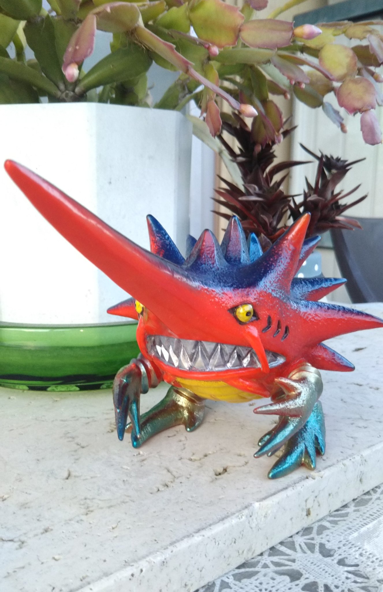 アマプロ パチモン怪獣ソフビ キングランパス（レッド） 唐沢なをき アマプロ パチモン怪獣ソフビ キングランパス（レッド） 唐沢