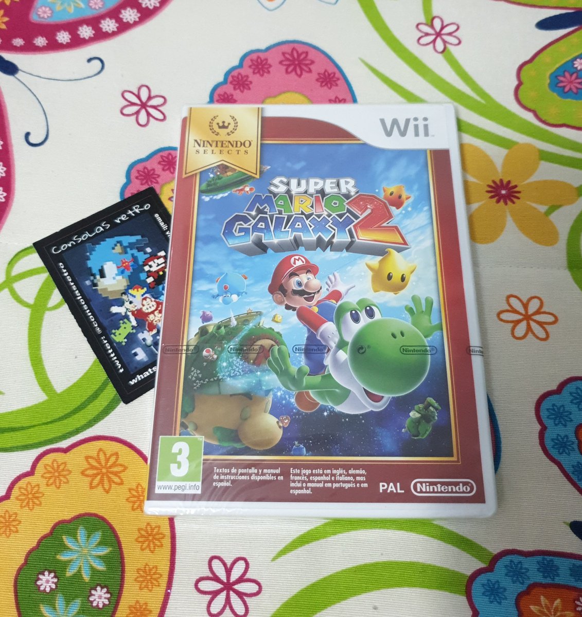 consolasretro's tweet photo. SUPER MARIO GALAXY 2 NUEVO Y PRECINTADO PARA NINTENDO WII EN NUESTRO EBAY: https://t.co/UTqmLlnmCn https://t.co/sZ2uZFbt5c