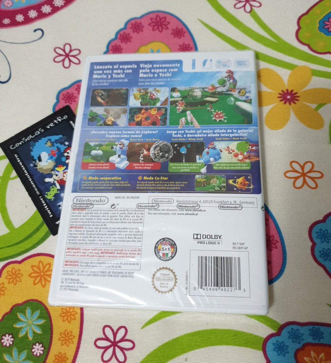 consolasretro's tweet photo. SUPER MARIO GALAXY 2 NUEVO Y PRECINTADO PARA NINTENDO WII EN NUESTRO EBAY: https://t.co/UTqmLlnmCn https://t.co/sZ2uZFbt5c