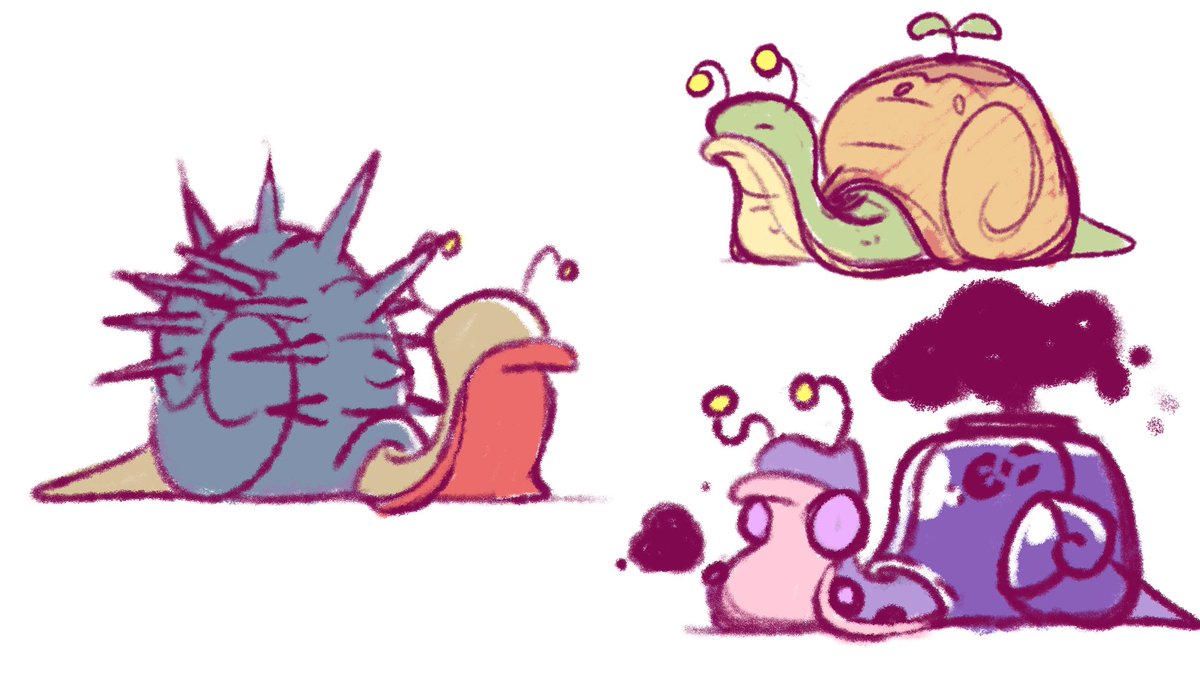 Yes, these are frogs.
Frogmos, to be precise.
Frogmos can be everything. A rock, a plant, a cloud.
Want your own Frogmo in the final game? It is possible, just check out our rewards here:
https://t.co/QSWhzO2aJq
#Kickstarter #DeclinesDrops #gamedev #indiegame #conceptart https://t.co/7qi6ePy9Kw