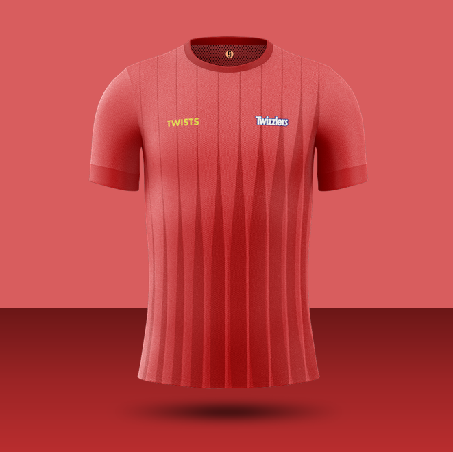  @TWIZZLERS:The twist kit you can't resist! This effort from 'Murica is beautiful with very subtle branding mixed with an attention grabbing pattern splashed across the front. You can get this in the UK for RRP + £50 delivery because the USA just love huge shipping costs.